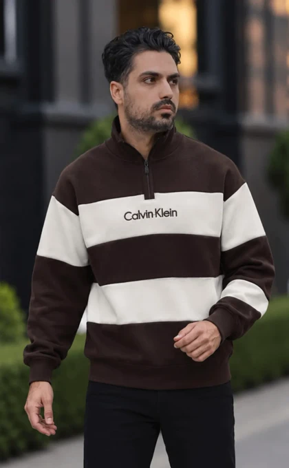 دورس نیم زیپ calvin