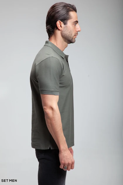 تیشرت یقه دارجناغی