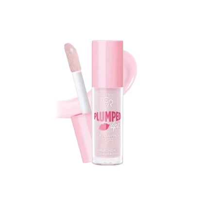 رژ لب مایع حجم‌دهنده گلدن رز مدل Plumped شماره 201 – 6 میلی‌لیتر