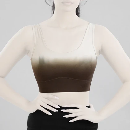 نیم‌تنه ورزشی زنانه مدل 5B0199 قهوه ای