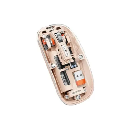 موس بی سیم GREEN LION مدل Transparent Mouse 2