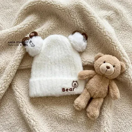 کلاه بافت بچگانه پشمی BEAR