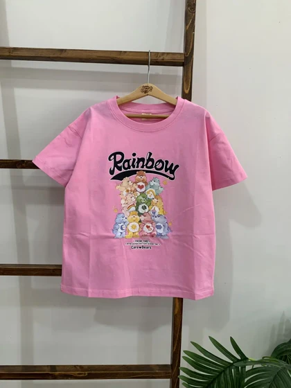 تیشرت طرح Rainbow