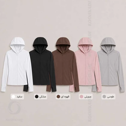 سویشرت کلاهدار زنانه OUTDOOR 51E