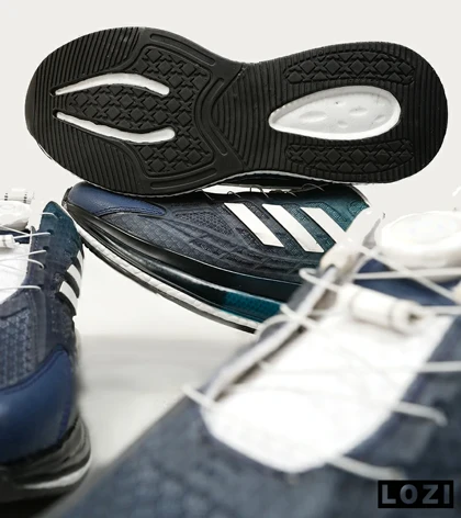 کفش کتانی مردانه سبز ADIDAS Solar disk v2