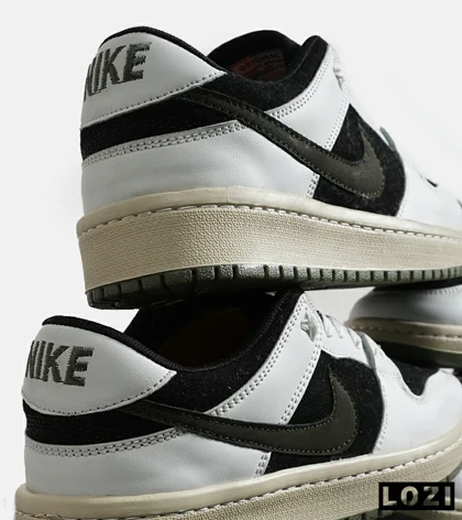 کفش کتانی مردانه و زنانه سفید مشکی نایک NIKE SB Dunk مدل 7065