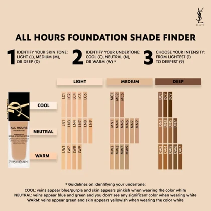 کرم پودر ایو سن لوران مدل All Hours Foundation
