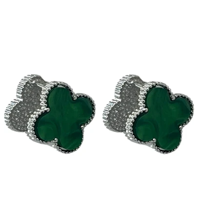 گوشواره زنانه مدل آمیتیس شبدر