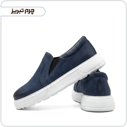کفش چرم زنانه اسپرت مدل N1360