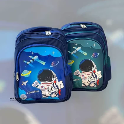 کیف مدرسه پسرانه طرح فضانورد