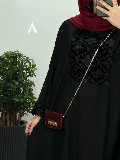 عبای بلند سوزندوزی حدیث 4