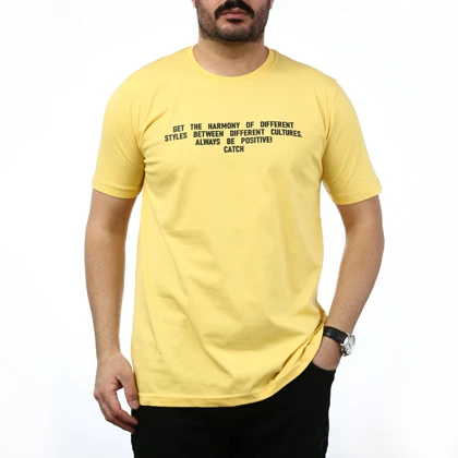 تیشرت آستین کوتاه چاپی مردانه سیزر مدل 15518810