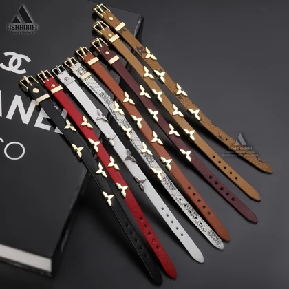 دستبند چرمی لویی ویتون Louis Vuitton Bracelet 01