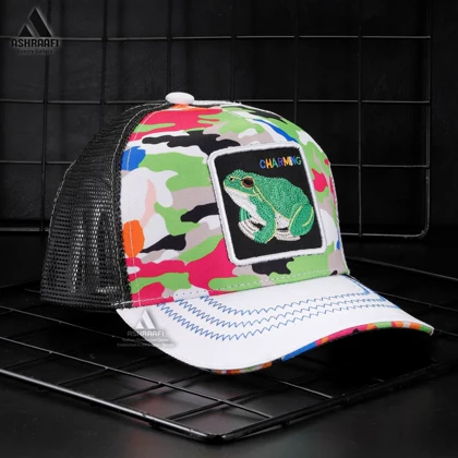 کلاه کپ گورین طرح قورباغه Trucker Cap HA30