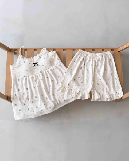 لباس راحتی تاپ شورتک زنانه 😃- کد 616