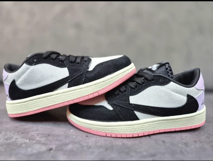 کتانی ونس زنانه ایر جردن وان لو اسکات تراویس نایک AIR jordan 1 low Travis Scott کد 943