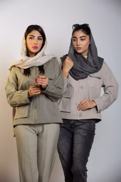 بارانی کتان آویسا