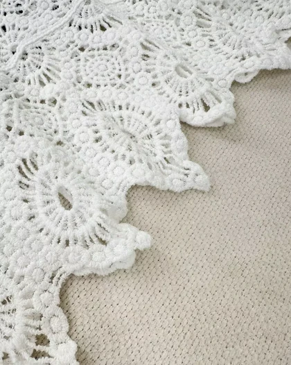 شومیز قلاب بافی مدل 5 کد 5437