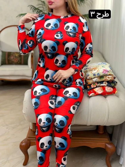 ست مخمل پاندا 3642