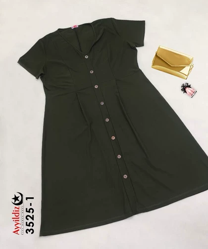 پیراهن مجلسی زنانه سایز بزرگ کد 3525