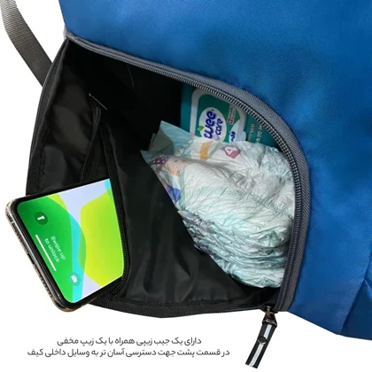 کوله پشتی سیسمونی فوروارد مدل FORWARD - FCLT3331 با کیف عایق دار