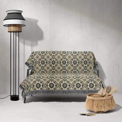 شال مبل ریش دار classic 11