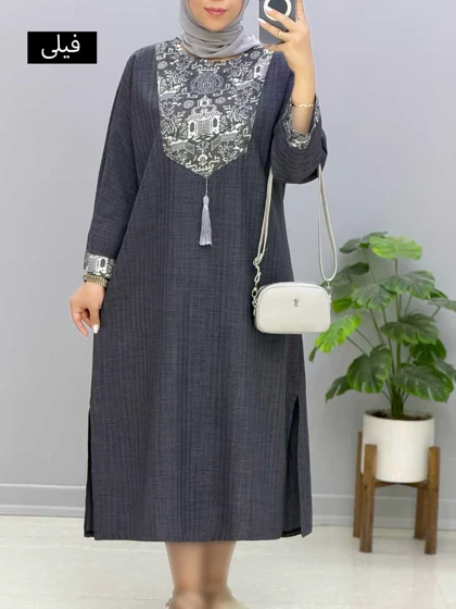 کفتان یقه گرد شانتون سانا کد 329940