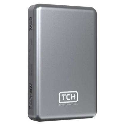 پاور بانک بی سیم تی سی اچ TCH مدل Elite 1025W ظرفیت 10000 میلی آمپر 25 وات
