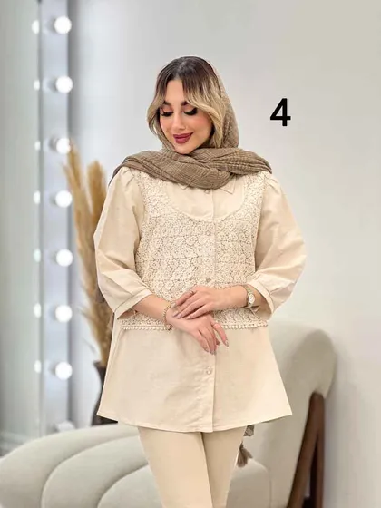شومیز ترکیبی بهار