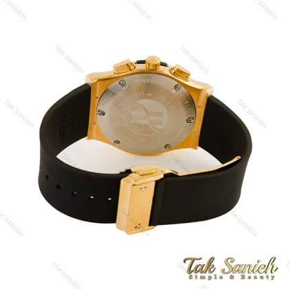 ساعت هابلوت مردانه طلایی صفحه اسکلتون Hublot-4506-G