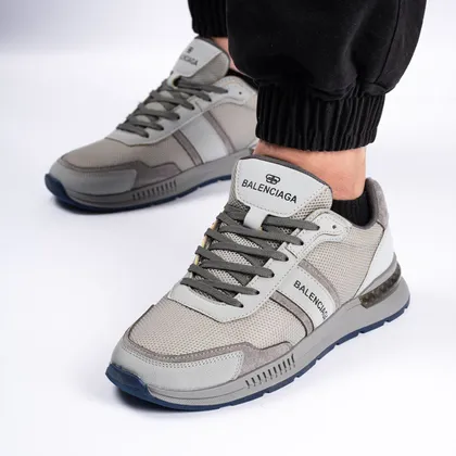 کتانی اسپرت مردانه مدل بالنسیاگا رنگ طوسی کد 65411