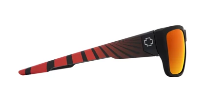 عینک آفتابی اسپای Dirty Mo 2 Matte Black Red Burst HD Plus Rose Polar W Red Spectra