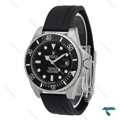 ساعت رولکس مردانه ساب مارینر بند رابر مشکی Rolex-7482-G