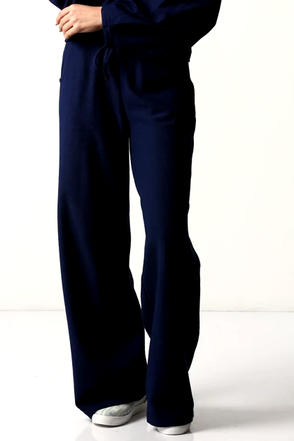 شلوار آزاد ژاکارد کرپ زنانه