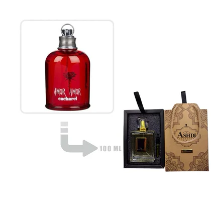 عطر ادکلن کاشارل آمور آمور زنانه 100 میل اشدی Cacharel Amor Amor for Woman Ashdi 100ml