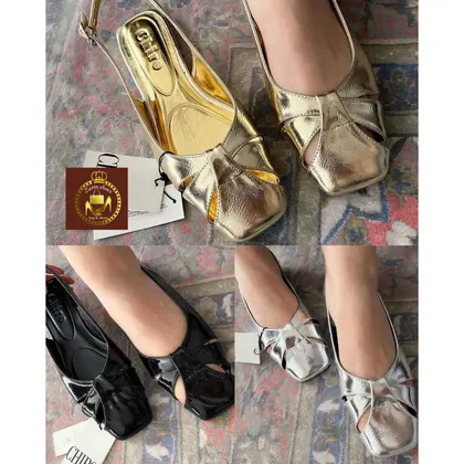 بابت صندل پشت‌باز عروسکی تابستانی دخترانه زنانه AA 57