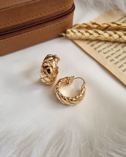 گوشواره طرح طلا ژوپینگ G39