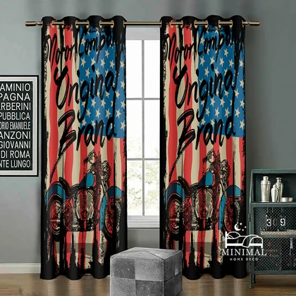 پرده کودک طرح موتور مدل W5087