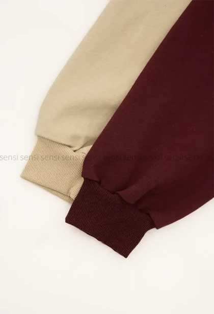 دورس نیم زیپ یقه کبریتی کد1004529