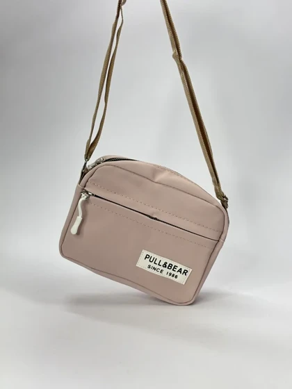 کیف دوشی اسپرت Pull&Bear رنگ کالباسی
