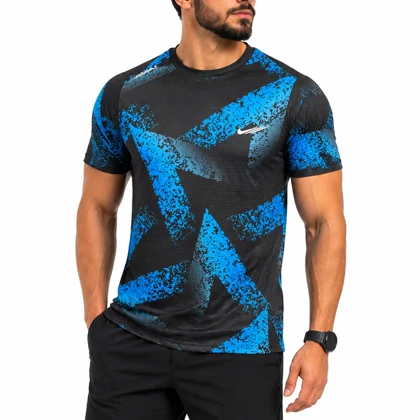 تیشرت ورزشی مردانه نایک مدل GMS-Dri Fit-5C0204 آبی