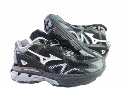 کفش اسپرت و روزمره مردانه برند میزانو مدل ایواز Mizuno مشکی کد 153