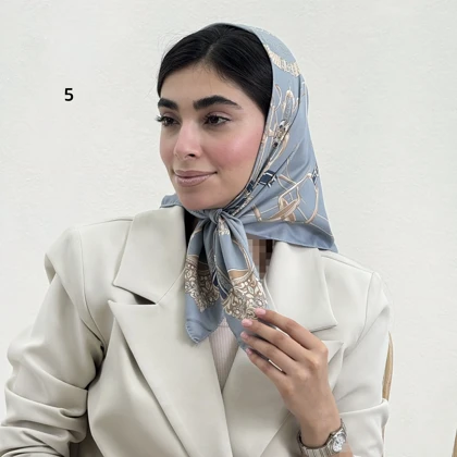 مینی اسکارف زنانه طرح زنجیری | آی بولک