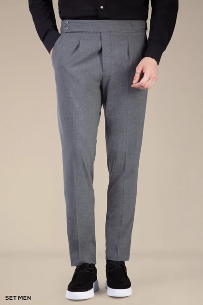 شلوار پارچه ای مردانه کمر ایتالیایی