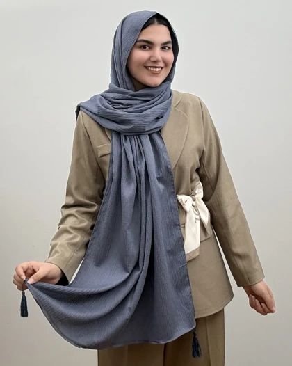 شال نخی دخترانه مدل دلینا