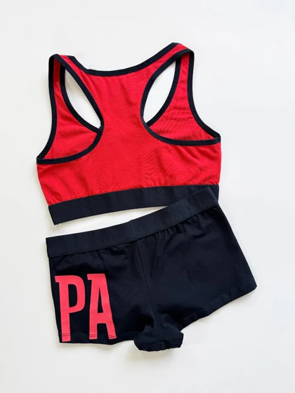 ست نیم‌تنه بدون کاپ و شورت نیم پا پولو U.S Polo Assn