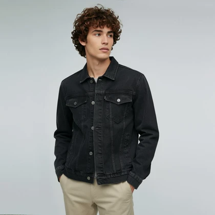 کت جین جیب پاکتی (75102) HPLUS