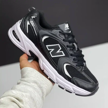 نیو بالانس 530 مشکی سفید New Balance 530 Black White