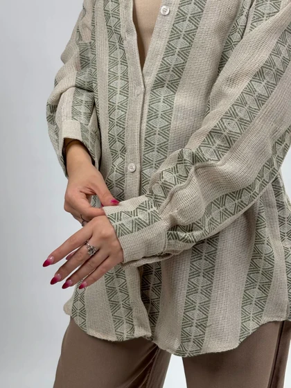 شومیز کنفی مدل بهاره کد 50265