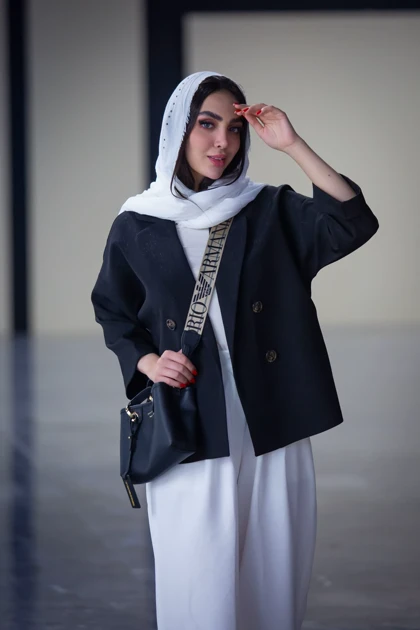 مانتو مازراتی استین پاکتی